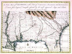 Georgia Gulf Coast Mississippi 1748