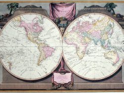 East and West Hemispheres 1808