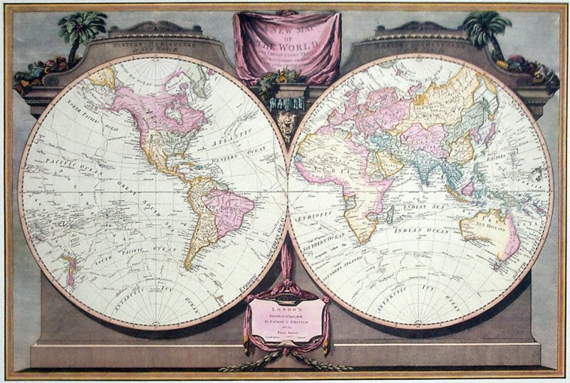 East and West Hemispheres 1808